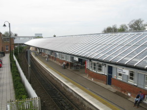 Island Platform at Berwick Station