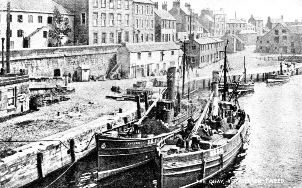 Photograph of the Berwick Quayside early 1900s © Berwick Record Office BRO 1636-5-6
